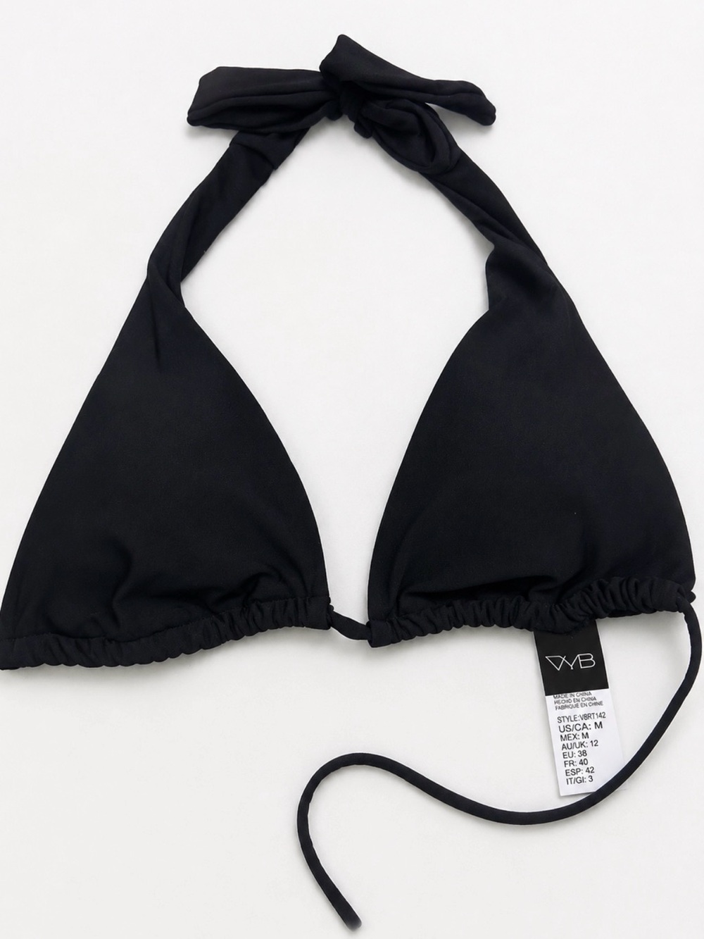 VYB Black Halter Bikini